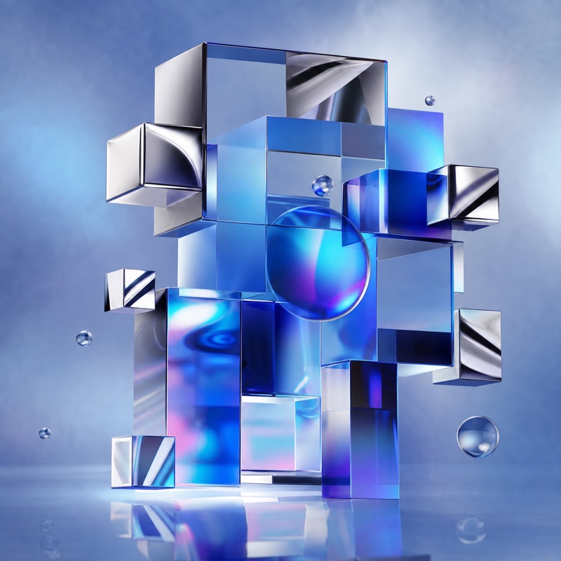 Blue chrome