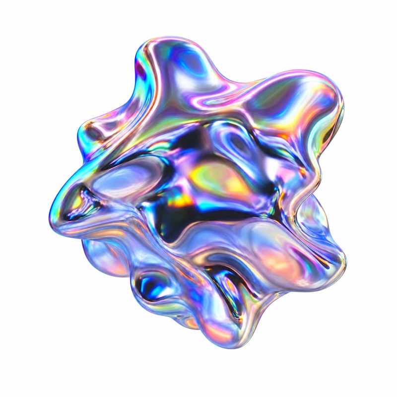 Iridescent liquid
